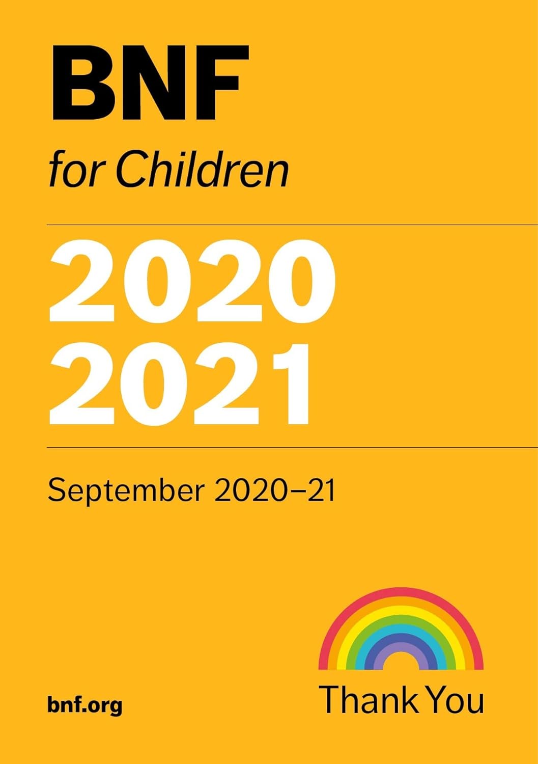 BNF for Children 2020-2021